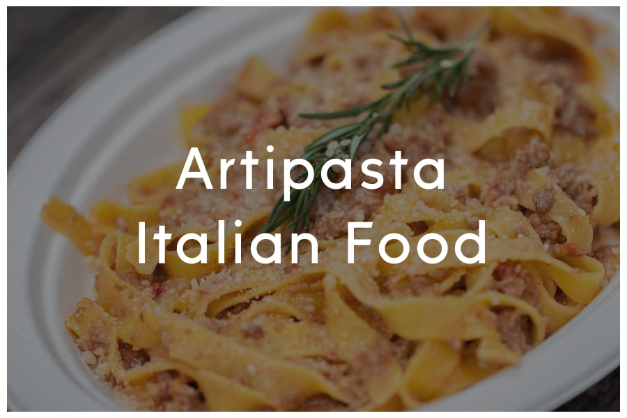 <span>Artipasta Italian Food<br><br>7800 S 1st Street<br>Austin, TX 78745<br><br>(512) 228-7489</span>