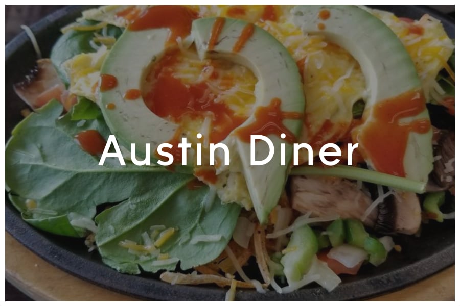 <span>Austin Diner<br><br>5222 Burnet Rd #550<br>Austin, TX 78756<br><br>(512) 467-9552</span>