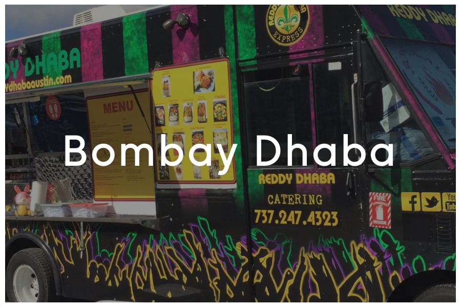 <span>Bombay Dhaba<br><br>1207 S 1st Street<br>Austin, TX 78704<br><br>(737) 247-4323</span>