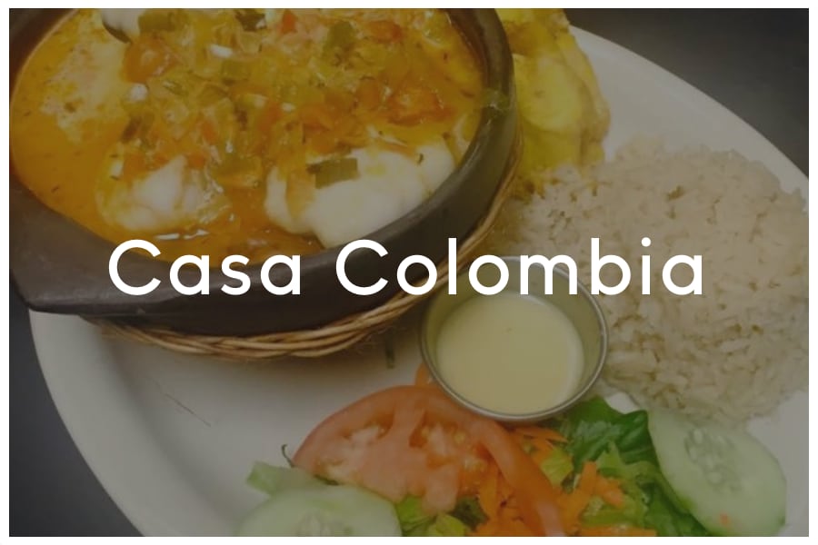 <span>Casa Colombia<br><br>2409 E 7th Street<br>Austin, TX 78702<br><br>(512) 495-9425</span>