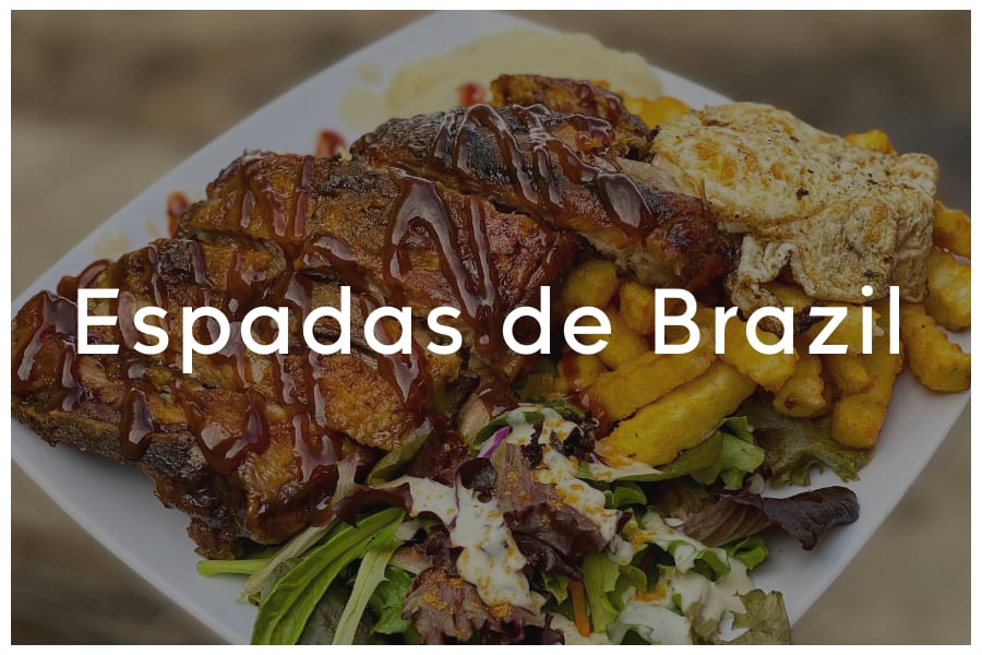 <span>Espadas de Brazil<br><br>2512 Rio Grande Street<br>Austin, TX 78705<br><br>(512) 965-3181</span>