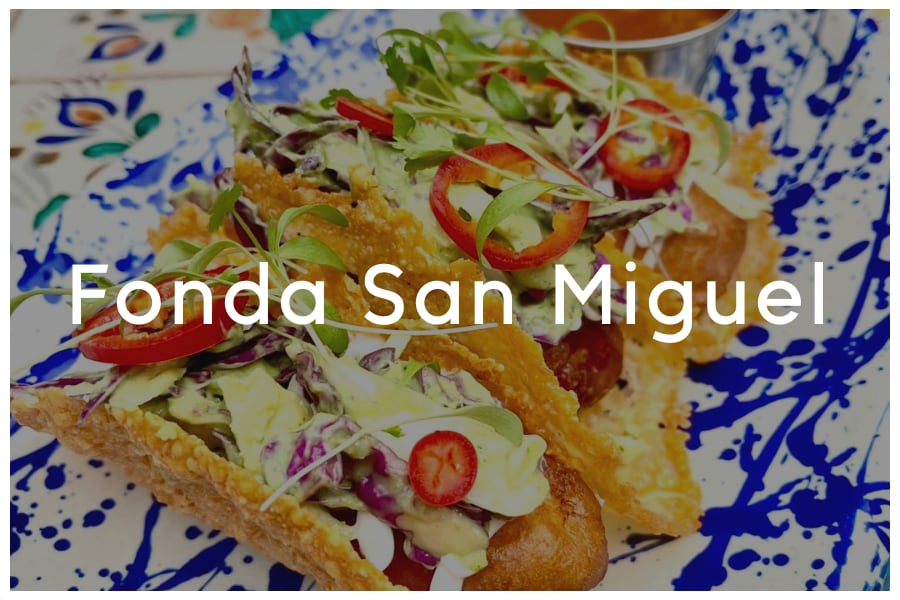 <span>Fonda San Miguel<br><br>2330 W N Loop Blvd<br>Austin, TX 78756<br><br>(512) 459-4121</span>