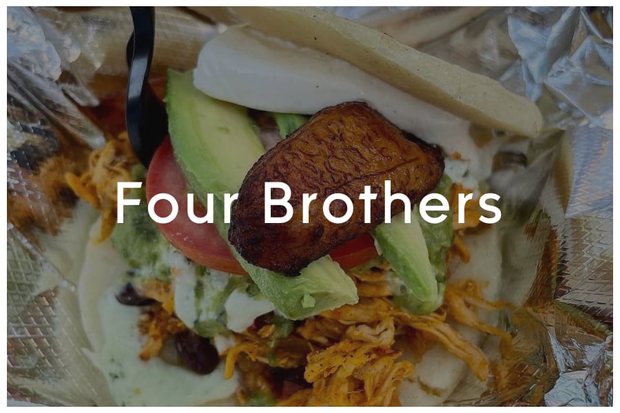 <span>Four Brothers<br><br>75 Rainey Street<br>Austin, TX 78701<br><br>(737) 206-9221</span>