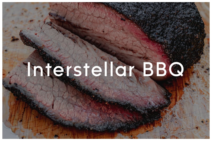 <span>Interstellar BBQ<br><br>12233 Ranch Rd 620 N Ste. 105<br>Austin, TX 78750<br><br>(512) 382-6248</span>