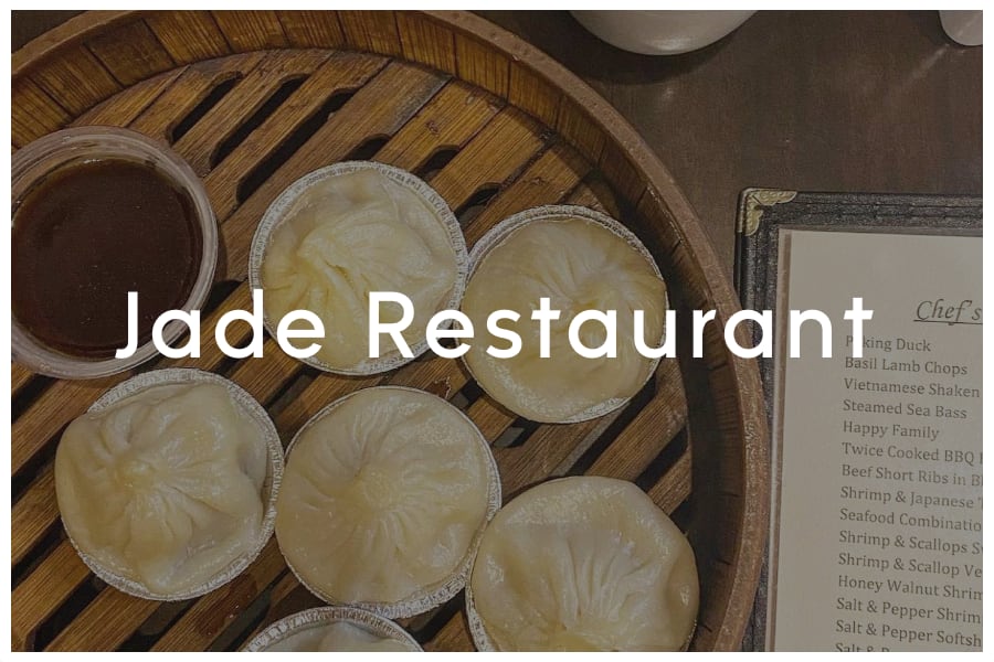 <span>Jade Restaurant<br><br>3801 N Capital of Texas Hwy<br>Austin, TX 78746<br><br>(512) 956-8816</span>