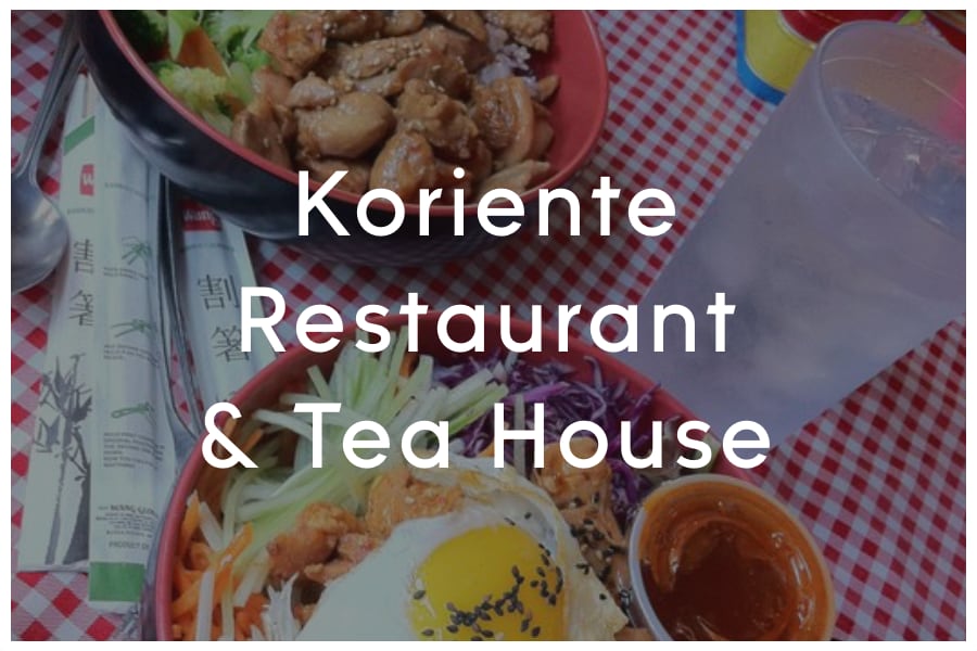 <span>Koriente Restaurant & Tea House<br><br>621 E 7th Street<br>Austin, TX 78701<br><br>(512) 275-0852</span>