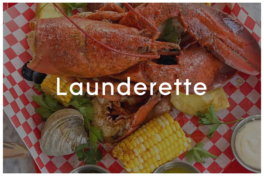 <span>Launderette<br><br>2115 Holly Street<br>Austin, TX 78702<br><br>(512) 382-1599</span>