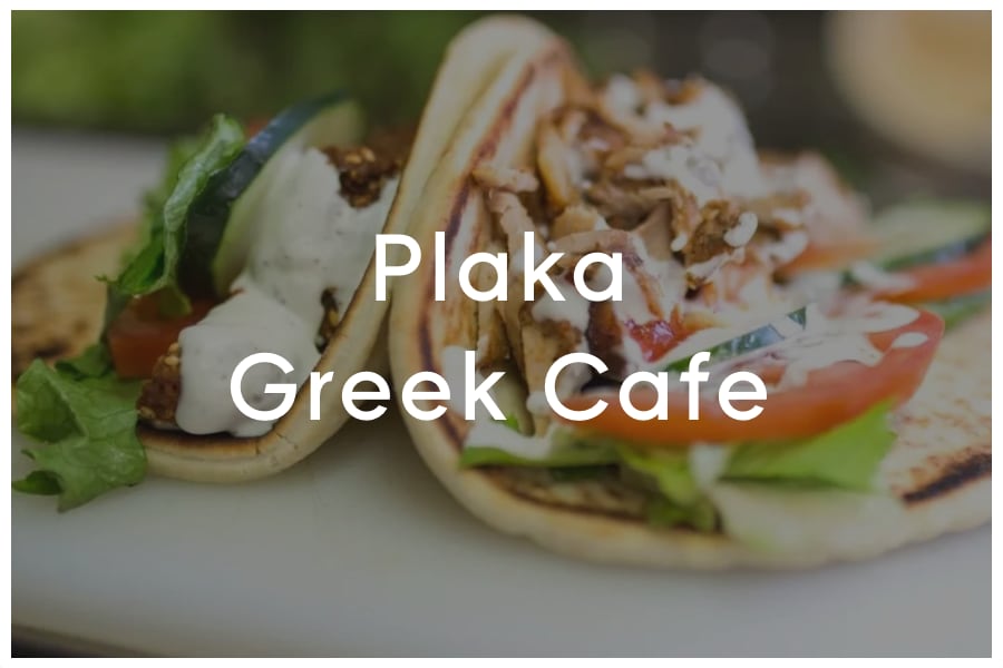 <span>Plaka Greek Cafe<br><br>115 I-35<br>Georgetown, TX 78628<br><br>(512) 863-5008</span>