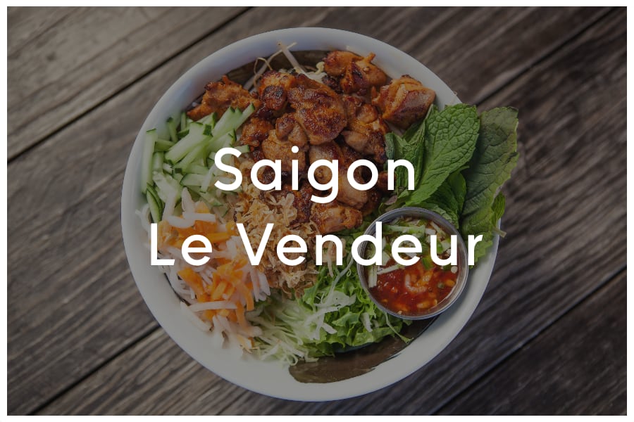 <span>Saigon Le Vendeur<br><br>2404 E 7th Street<br>Austin, TX 78702<br><br>(512) 351-6916</span>