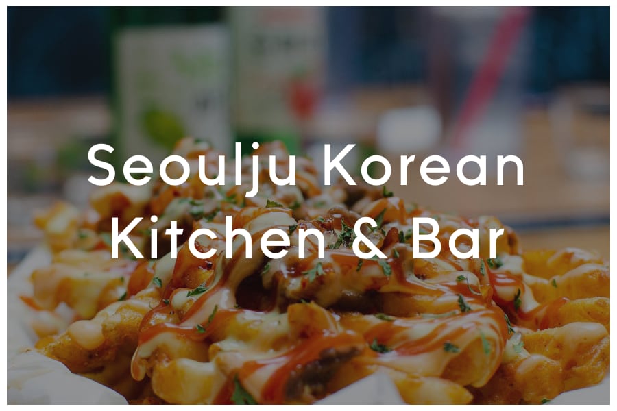 <span>Seoulju Korean Kitchen & Bar<br><br>9515 N Lamar Blvd Suite 230<br>Austin, TX 78753<br><br>(512) 382-1858</span>