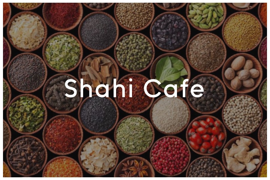 <span>Shahi Cafe<br><br>12410 N Lamar Blvd<br>Austin, TX 78753<br><br>(512) 837-8669</span>