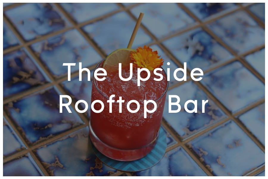 <span>The Upside Rooftop Bar<br><br>1108 E 6th Street<br>Austin, TX 78702<br><br>(737) 205-8888</span>