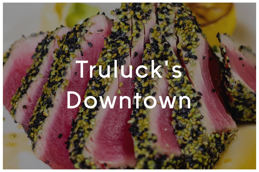 <span>Truluck's Downtown<br><br>400 Colorado Street<br>Austin, TX 78701<br><br>(512) 482-9000</span>