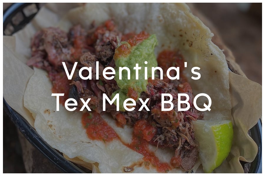 <span>Valentina's Tex Mex BBQ<br><br>11500 Menchaca Road<br>Austin, TX 78748<br><br>(512) 221-4248</span>